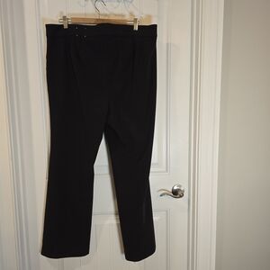 Talbots Classic Black Portland Trousers